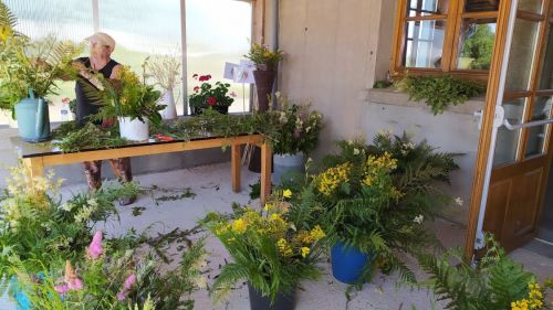 Des fleurs pour la décoration