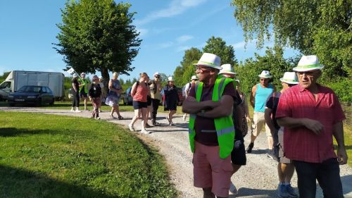 La répétition générale, départ de la balade du matin