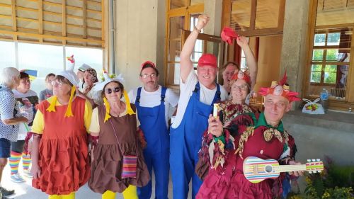 Toujours dans la bonne humeur