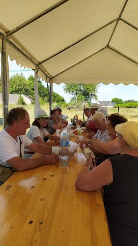 On se détend après cette longue journée