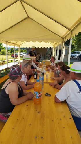 On se détend après cette longue journée