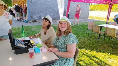 Alicia et Pénélope nos deux accueillantes caissières