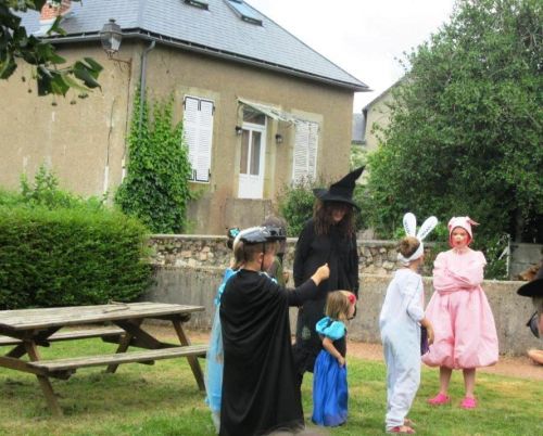 La scène des enfants