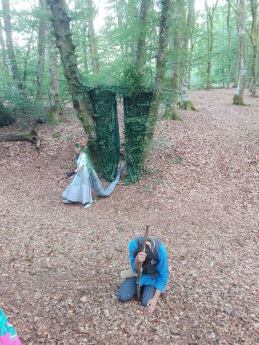 L'artiste et la vouivre